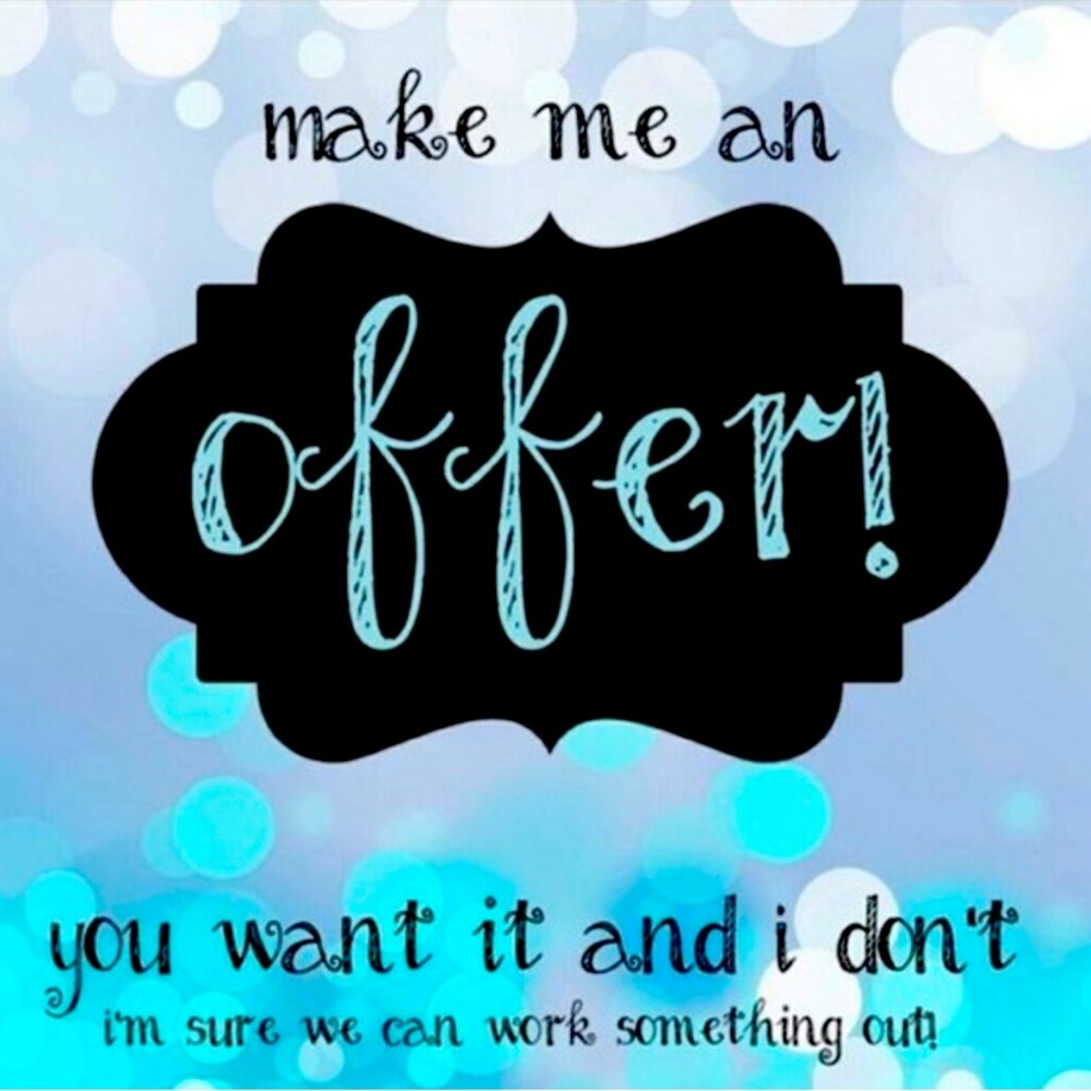 Make me an offer!